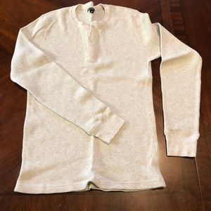 J. Crew Mercantile Waffle Henley